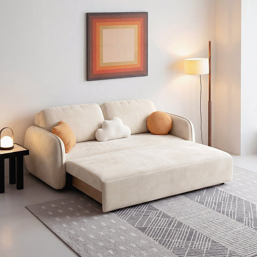 Lunana Two Seater Sofa Bed With Drawer - Miola