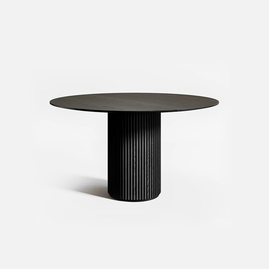 Ivar Round Dining Table, Oak Or Walnut - Miola