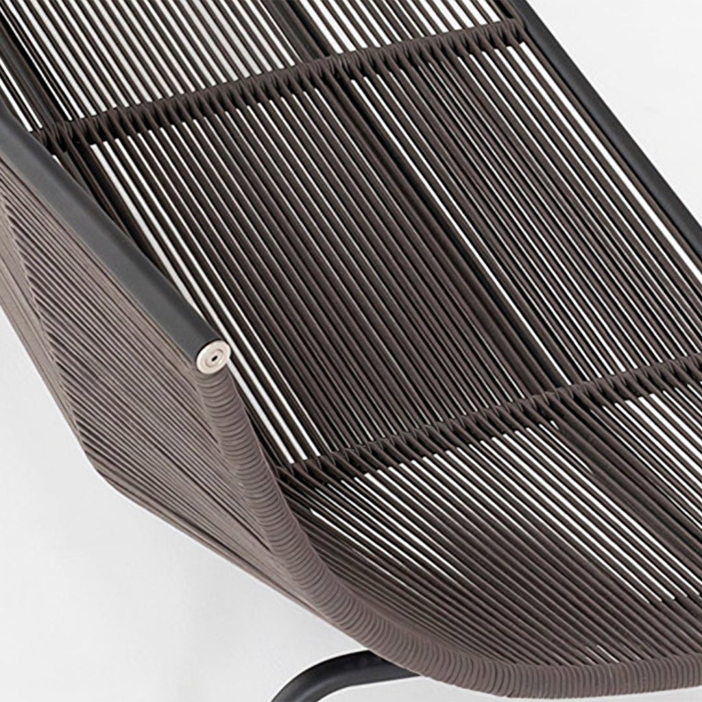 Iqbal Outdoor Lounge Chair With Footstool - Miola