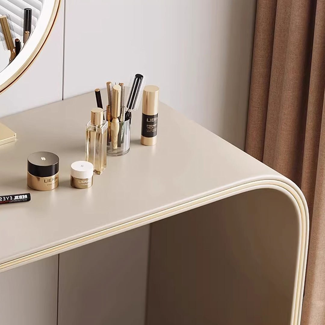 Noorali Dressing Table with Mirror, More Colors Available - Miola