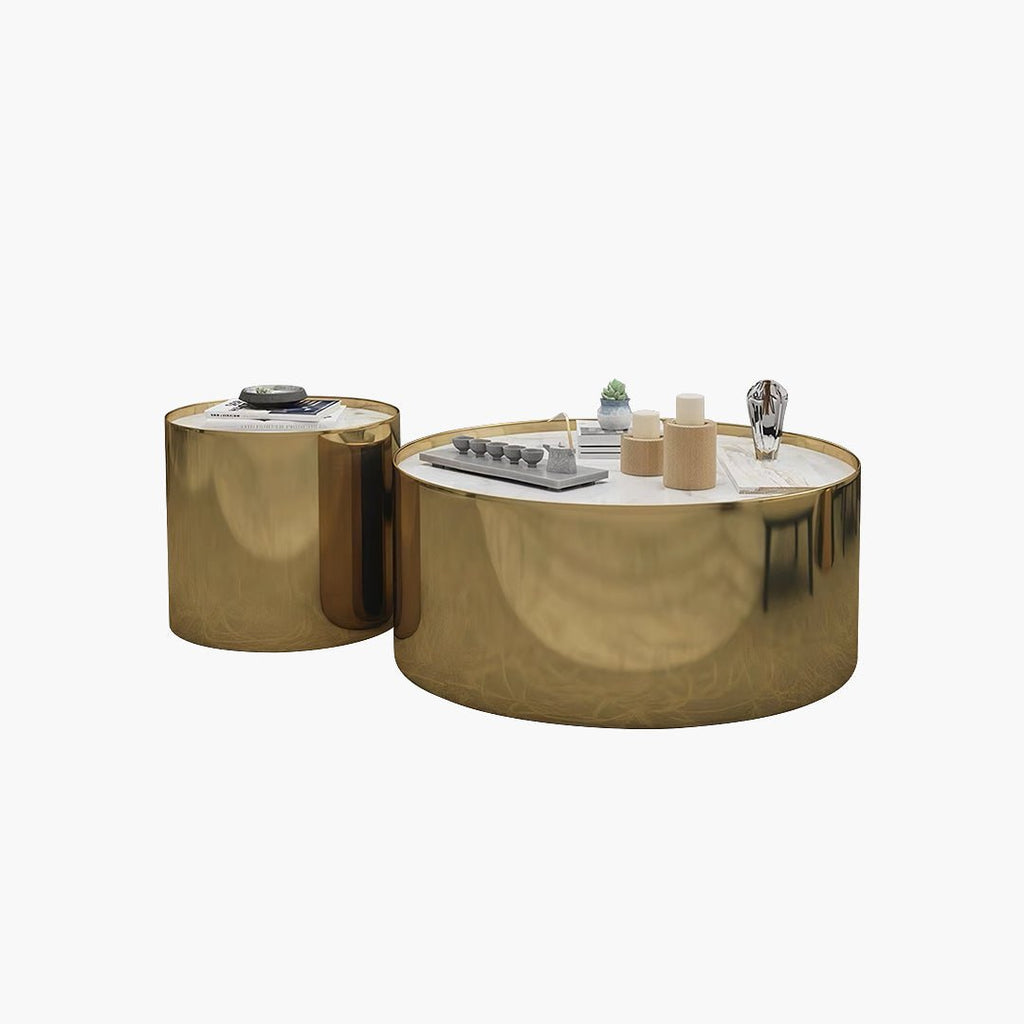 Luxury Coffee Table Set, Sintered Stone - Miola