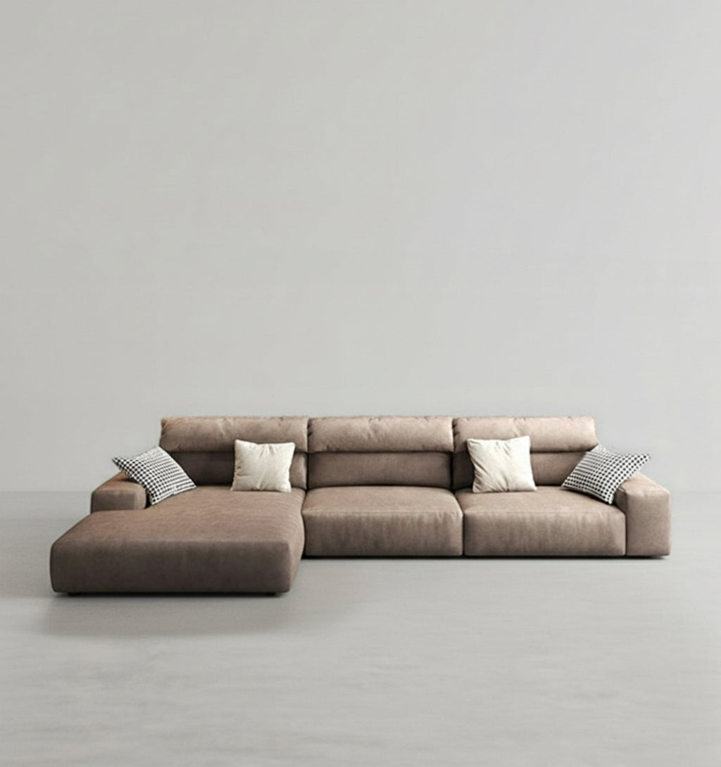 Montgomery Three Seater, Four Seater Sofa, Leathaire - Miola