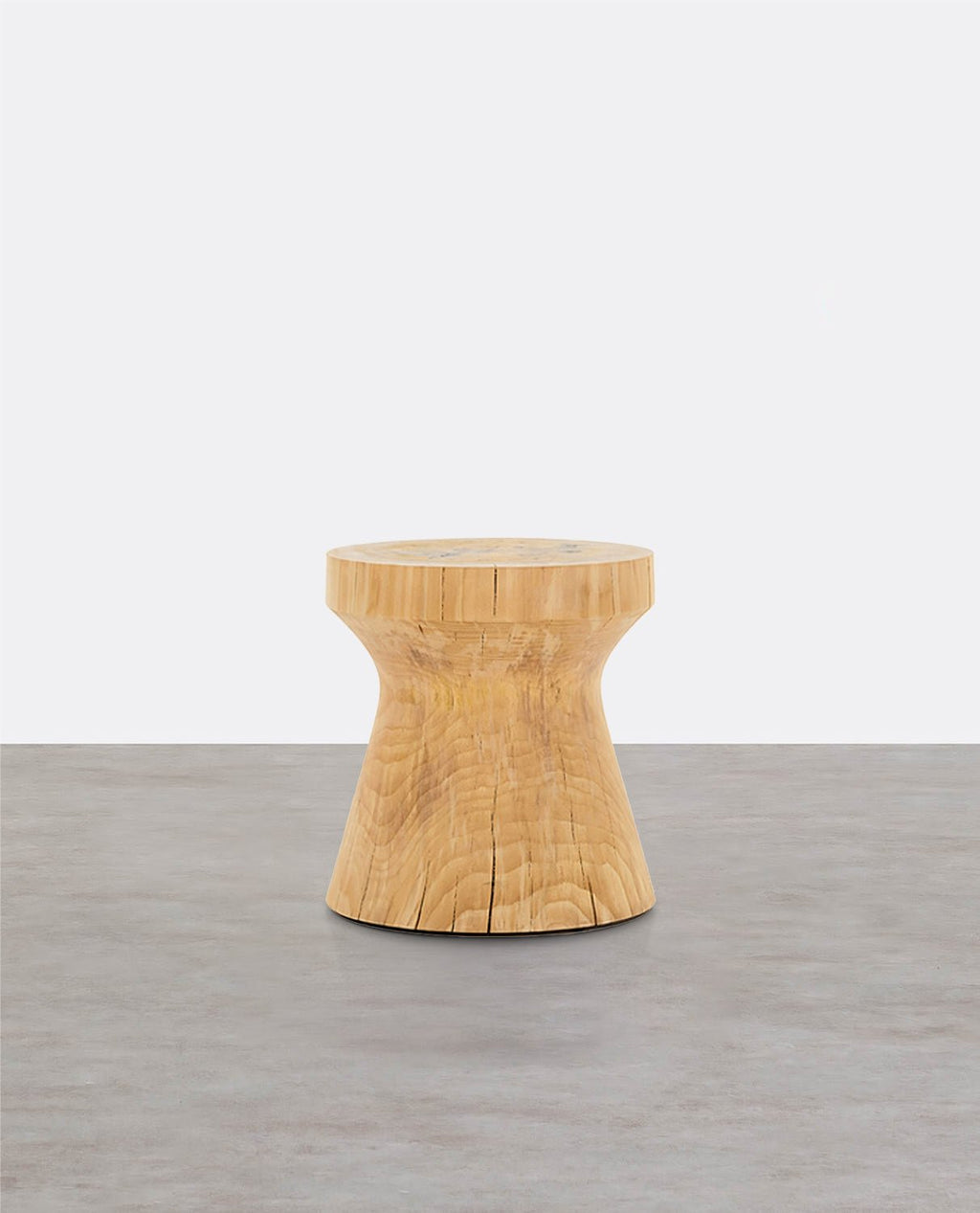 R35 Side Table, Solid Wood, Oak - Miola