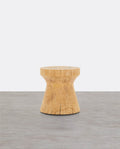 R35 Side Table, Solid Wood, Oak - Miola