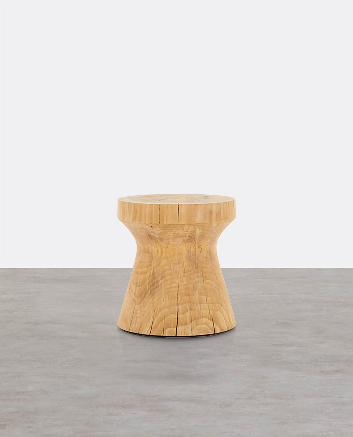 R35 Side Table, Solid Wood, Oak - Miola