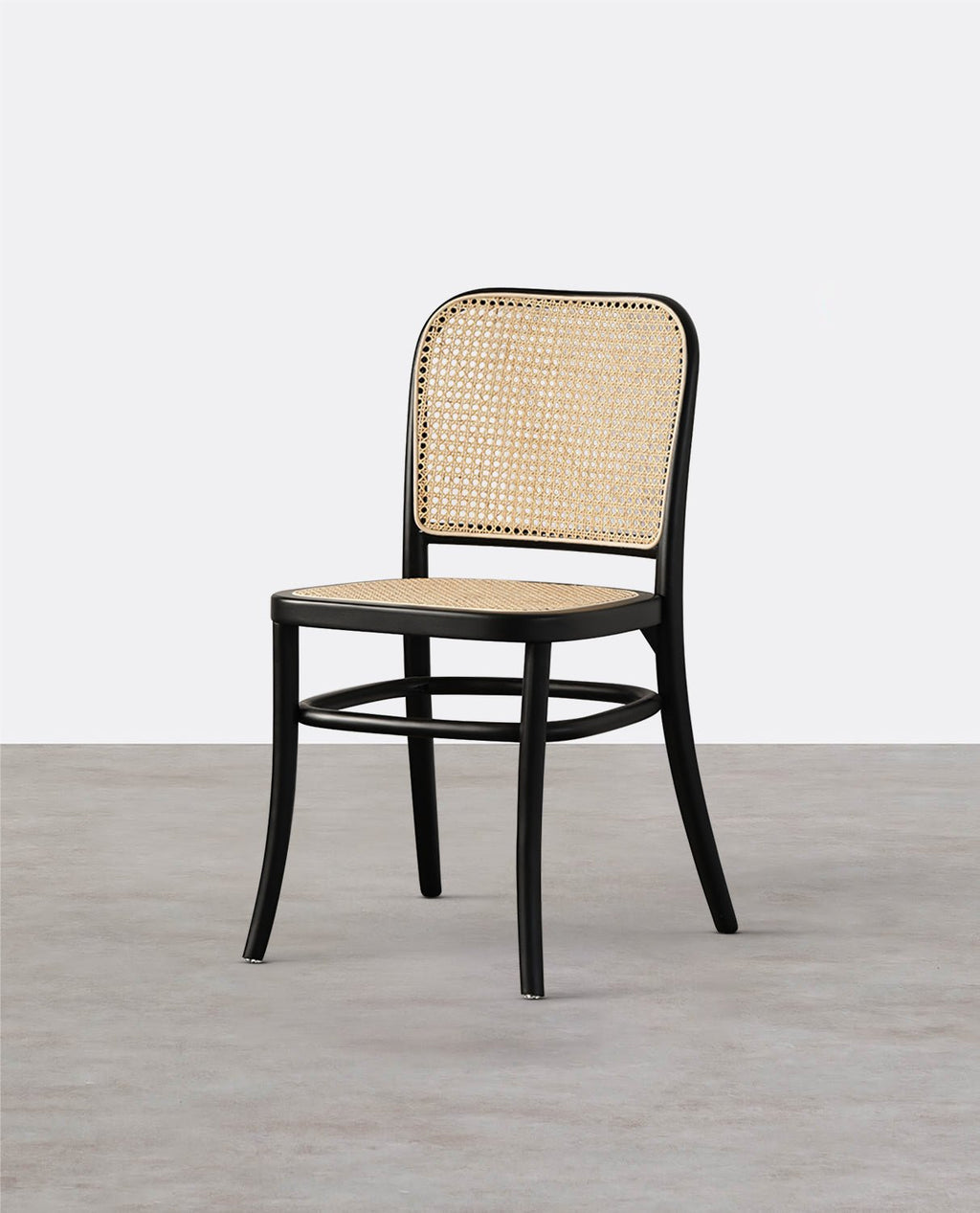 Vanesa Rattan Dining Chair, Oak - Miola