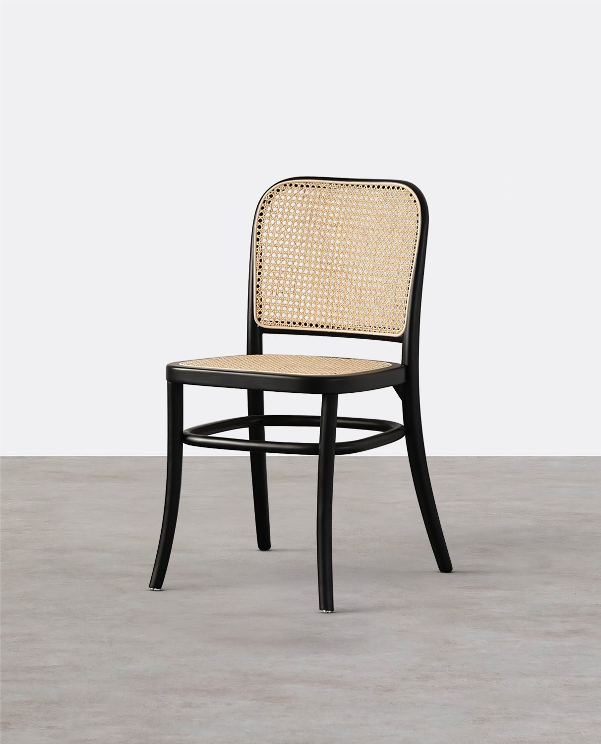 Vanesa Rattan Dining Chair, Oak - Miola