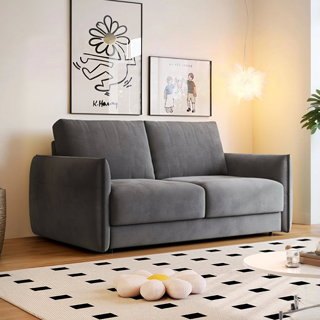 Kaur Two Seater Sofa Bed, Pull Out Sleeper Sofa Bed, More Colours - Miola