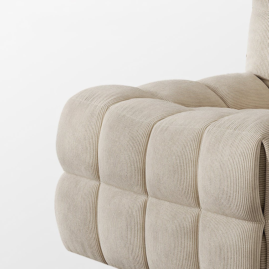 Arneson Single Seater Sofa, Armchair, Corduroy - Miola