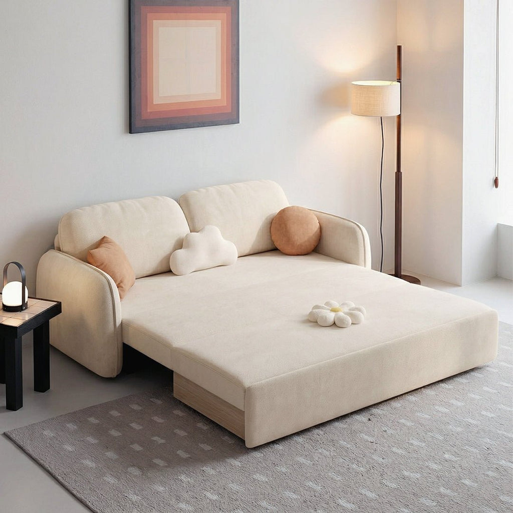 Lunana Two Seater Sofa Bed With Drawer - Miola