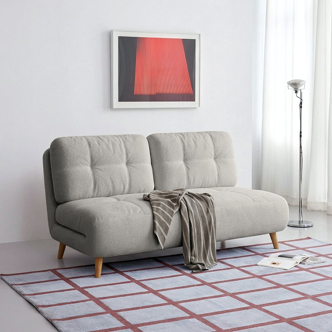 Evans Single Seater, Two Seater Sofa Bed, Velvet - Miola