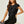 Load image into Gallery viewer, Flocked Tulle Sheer Top In Black

