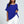 Load image into Gallery viewer, Frill Detail Short Sleeves Top In Royal Blue
