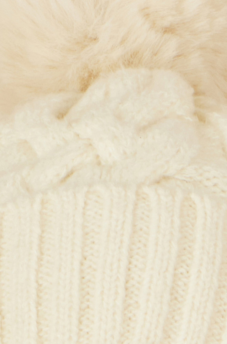 Cable Knit Bobble Hat