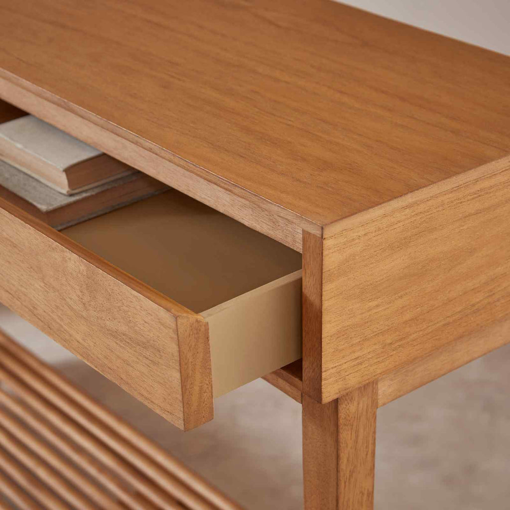 Melia Console Table with Two Drawers - Miola