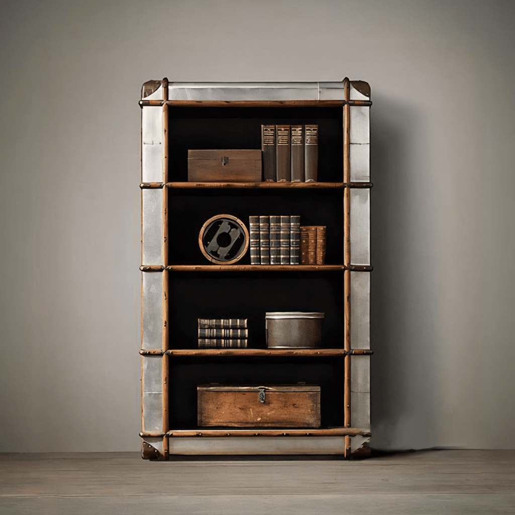 Aviator Bookcase, Loft Style - Miola