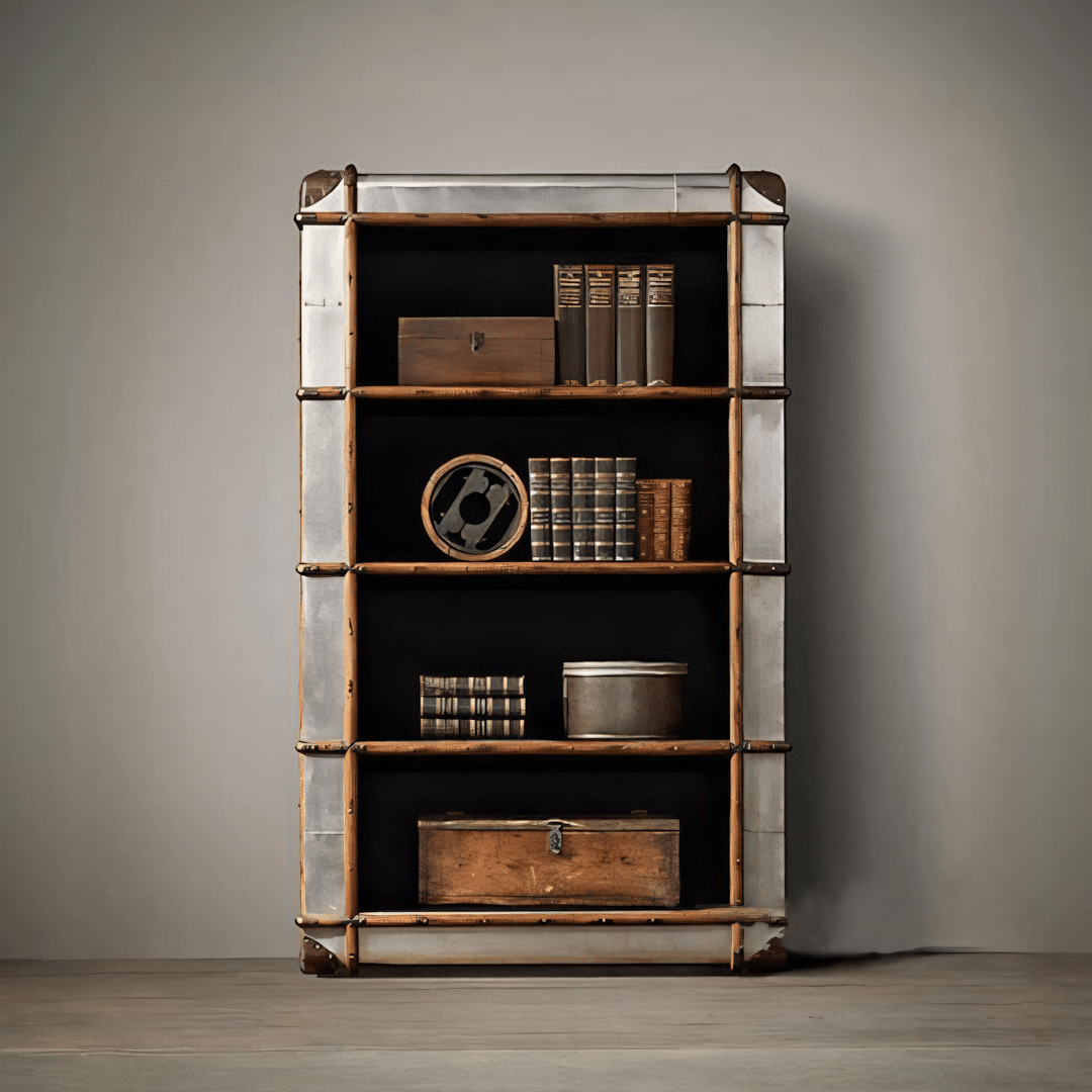 Aviator Bookcase, Loft Style - Miola