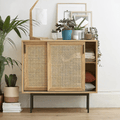 Acacia Cane Rattan Sideboard - Miola