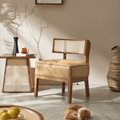 Alexa Rattan Lounge Chair, Armchair - Miola