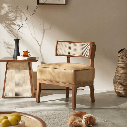 Alexa Rattan Lounge Chair, Armchair - Miola