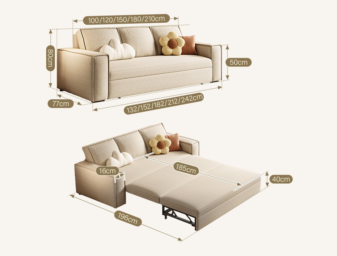 Alvarado Two Seater Sofa Bed, More Colours - Miola