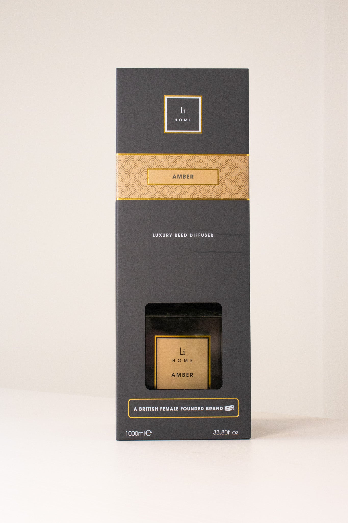 Luxury Square Diffuser - Amber - Miola