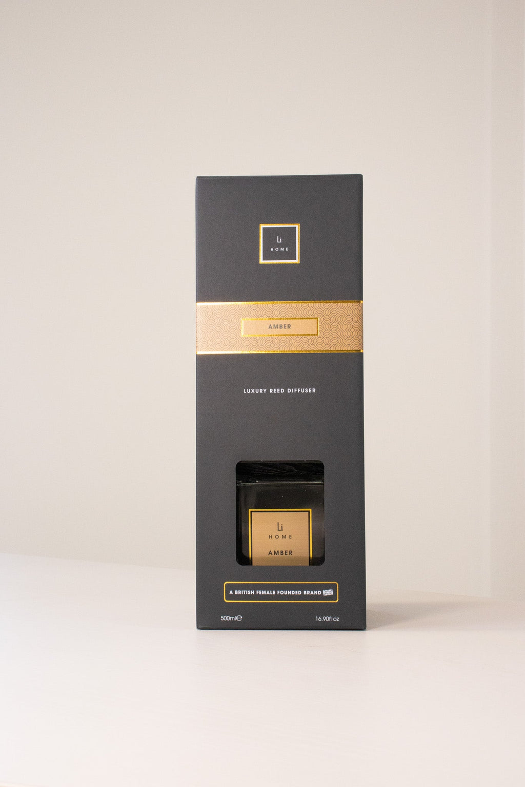 Luxury Square Diffuser - Amber - Miola