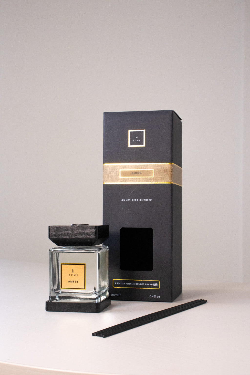 Luxury Square Diffuser - Amber - Miola