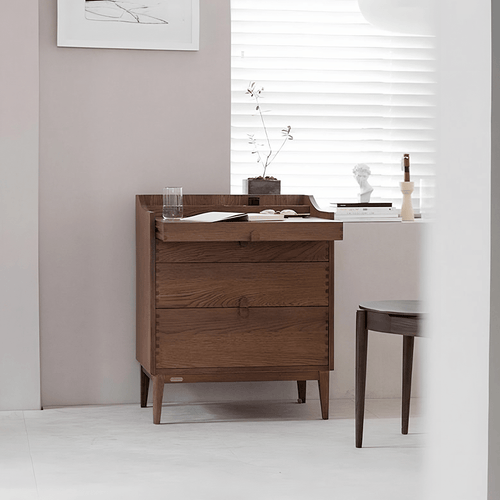 Amethyst Side Table With Extendable Working Space - Miola
