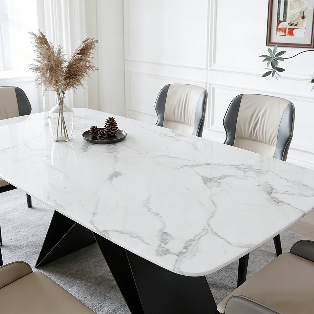 Amsterdam Dining Table, Sintered Stone - Miola
