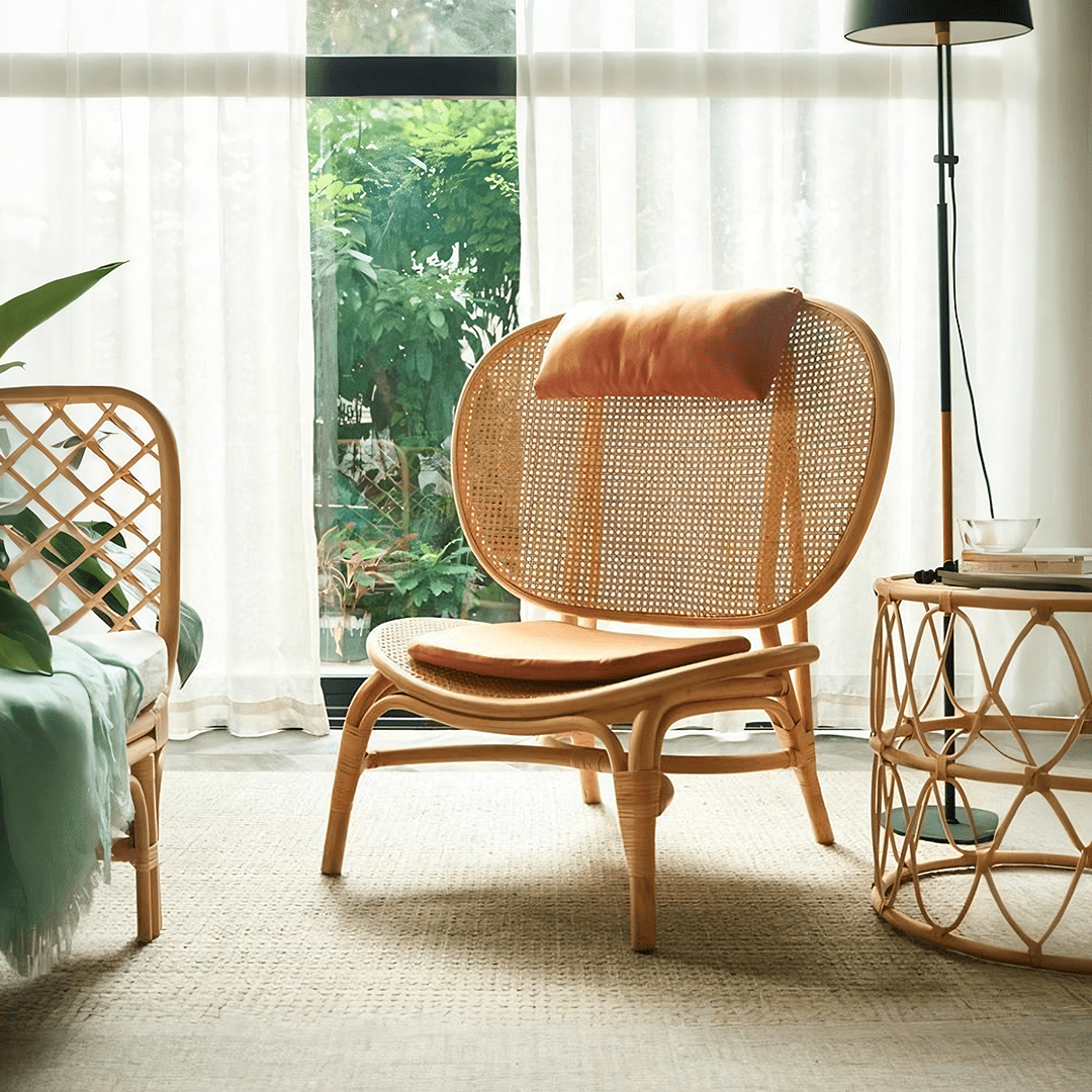 Angelina Rattan Armchair - Miola