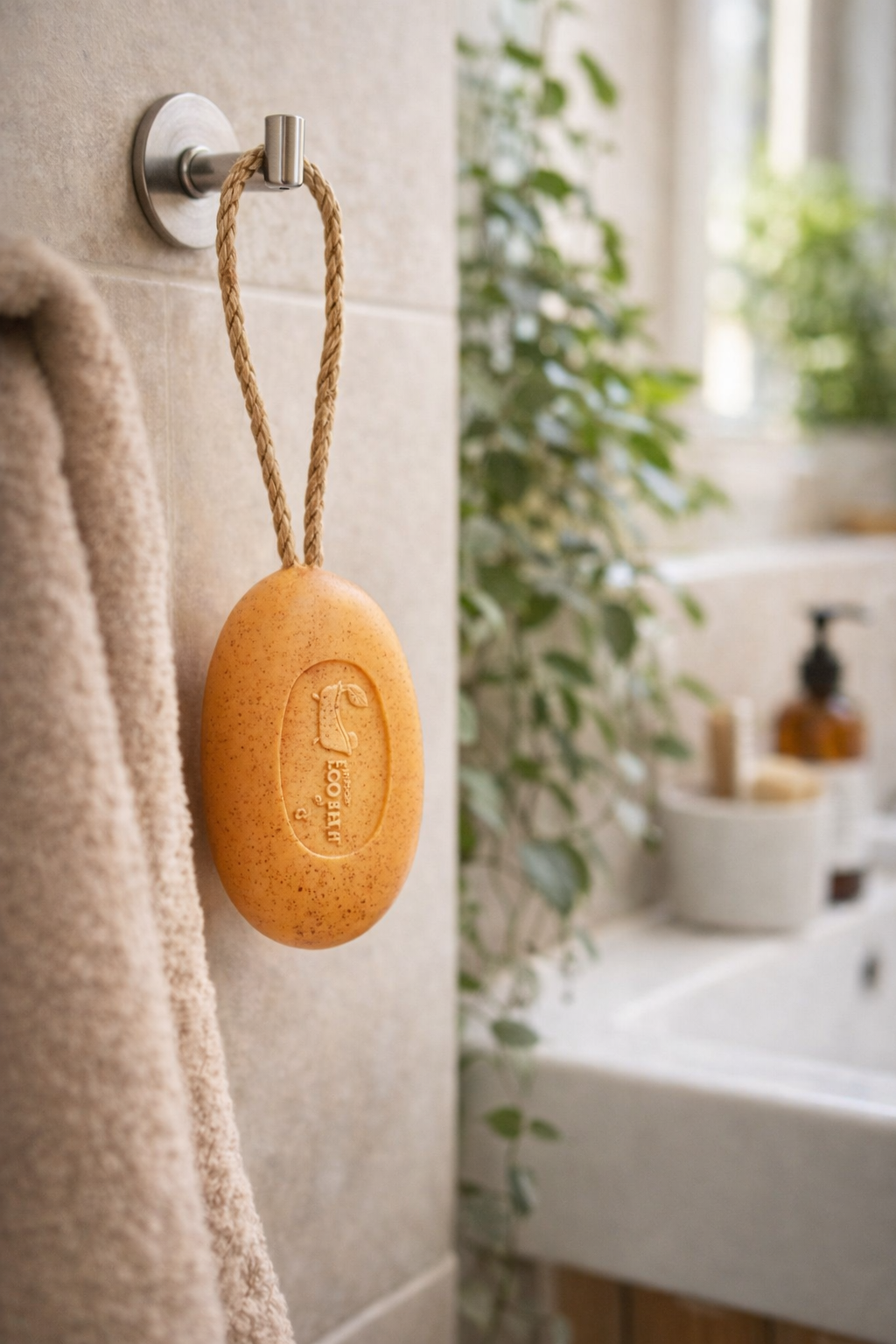 Apricot Soap on A Rope