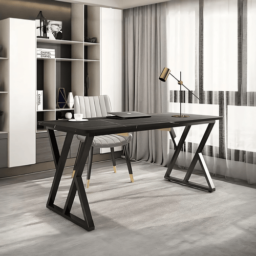 Arbaz Office Desk, Sintered Stone - Miola