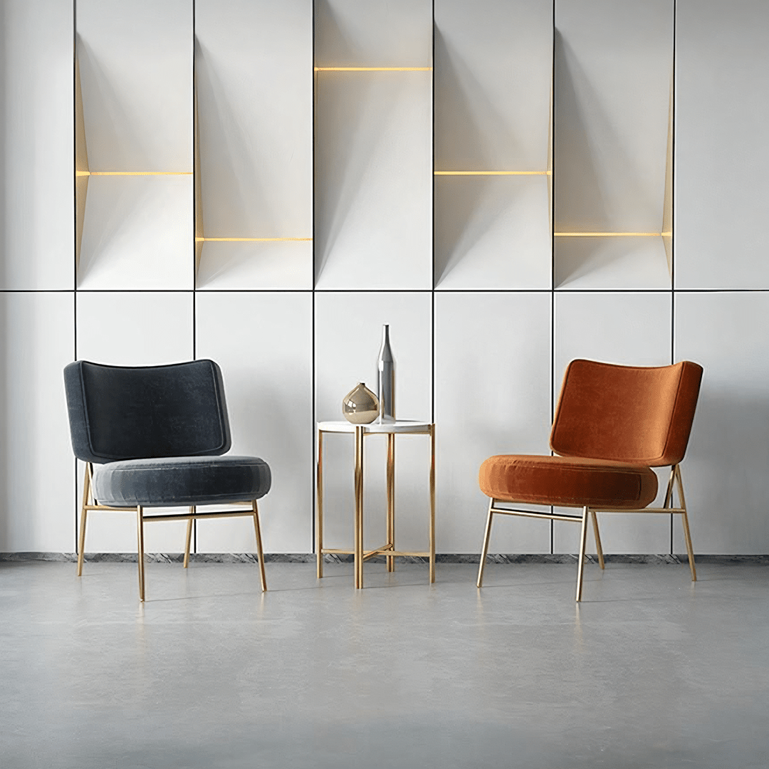 Aron Dining Chair, Velvet - Miola