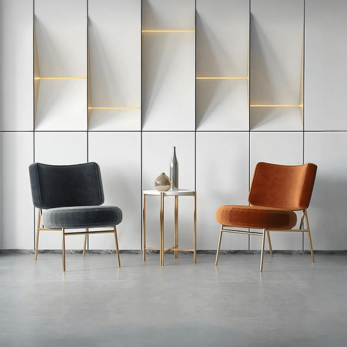 Aron Dining Chair, Velvet - Miola
