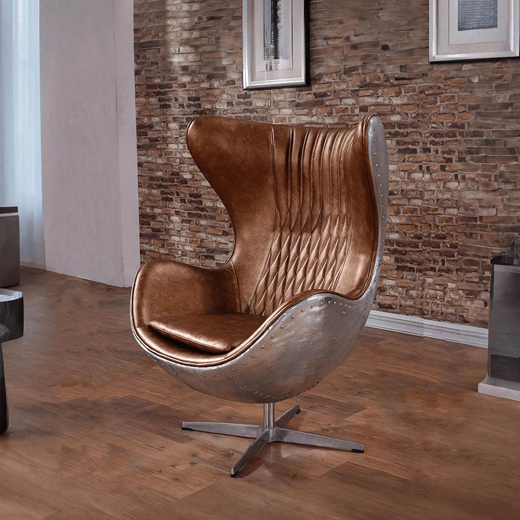 Aviator Office Chair, Aluminium Shell - Miola