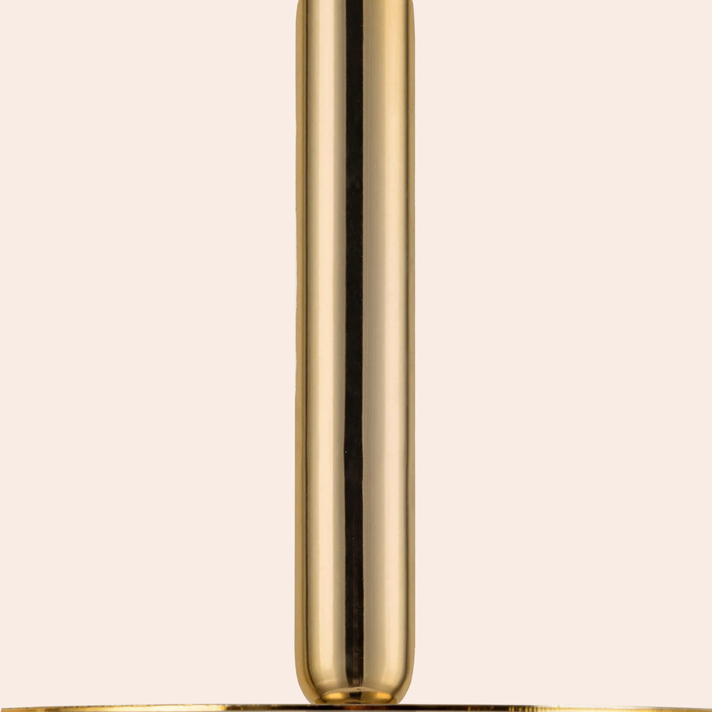 Brass disk pendant ceiling light - Miola