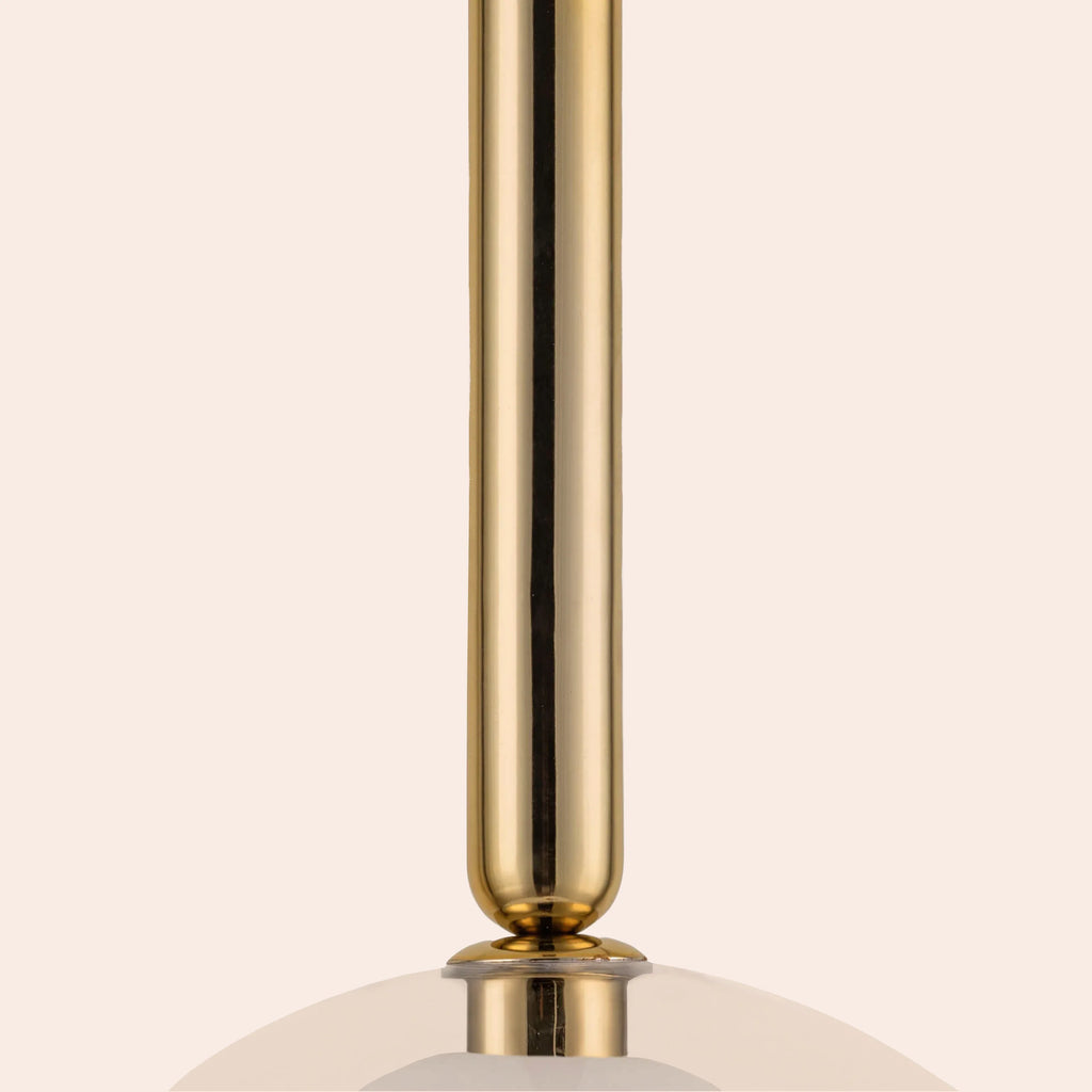 Brass dome pendant ceiling light - Miola