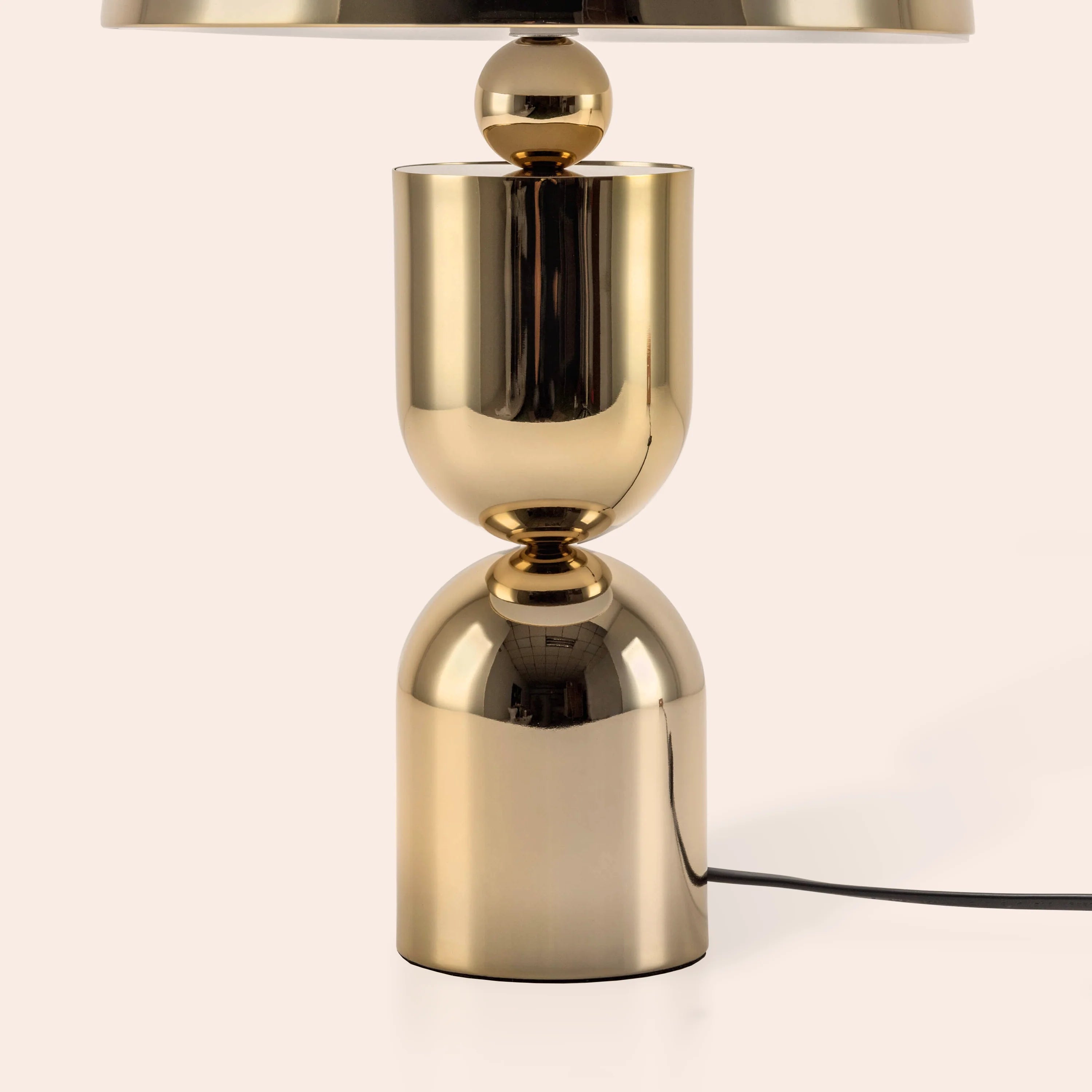 Brass dome mushroom table lamp - Miola