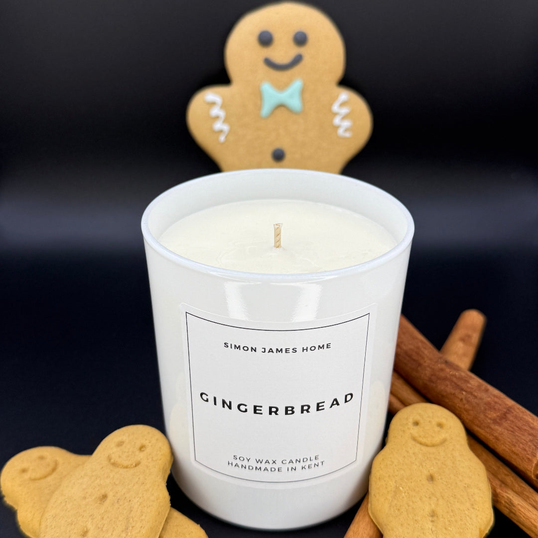 Gingerbread Candle - Handmade Soy Wax - Miola