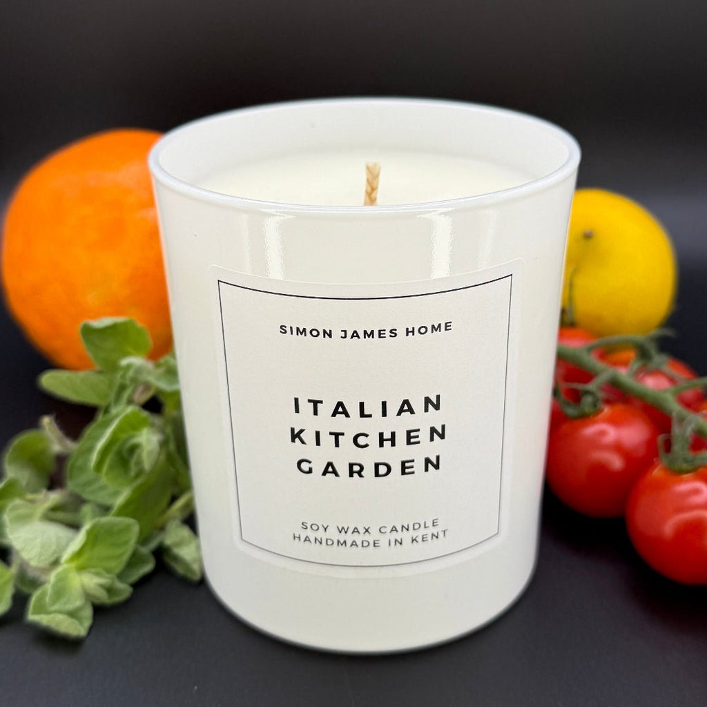 Italian Kitchen Garden Candle - Handmade Soy Wax - Miola