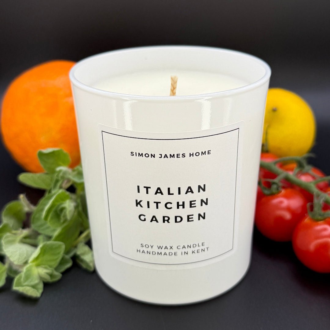 Italian Kitchen Garden Candle - Handmade Soy Wax - Miola