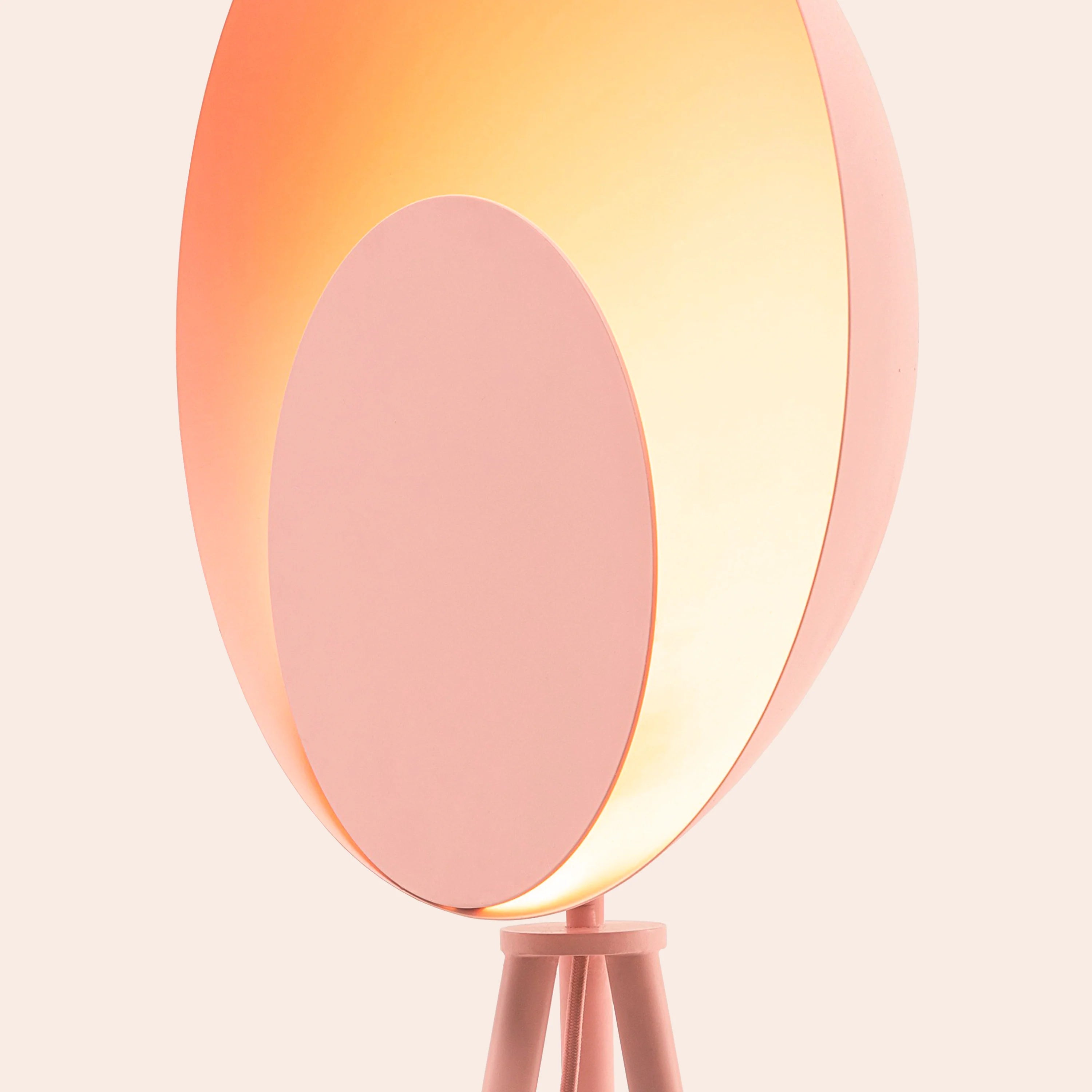 Blossom pink diffuser floor lamp - Miola