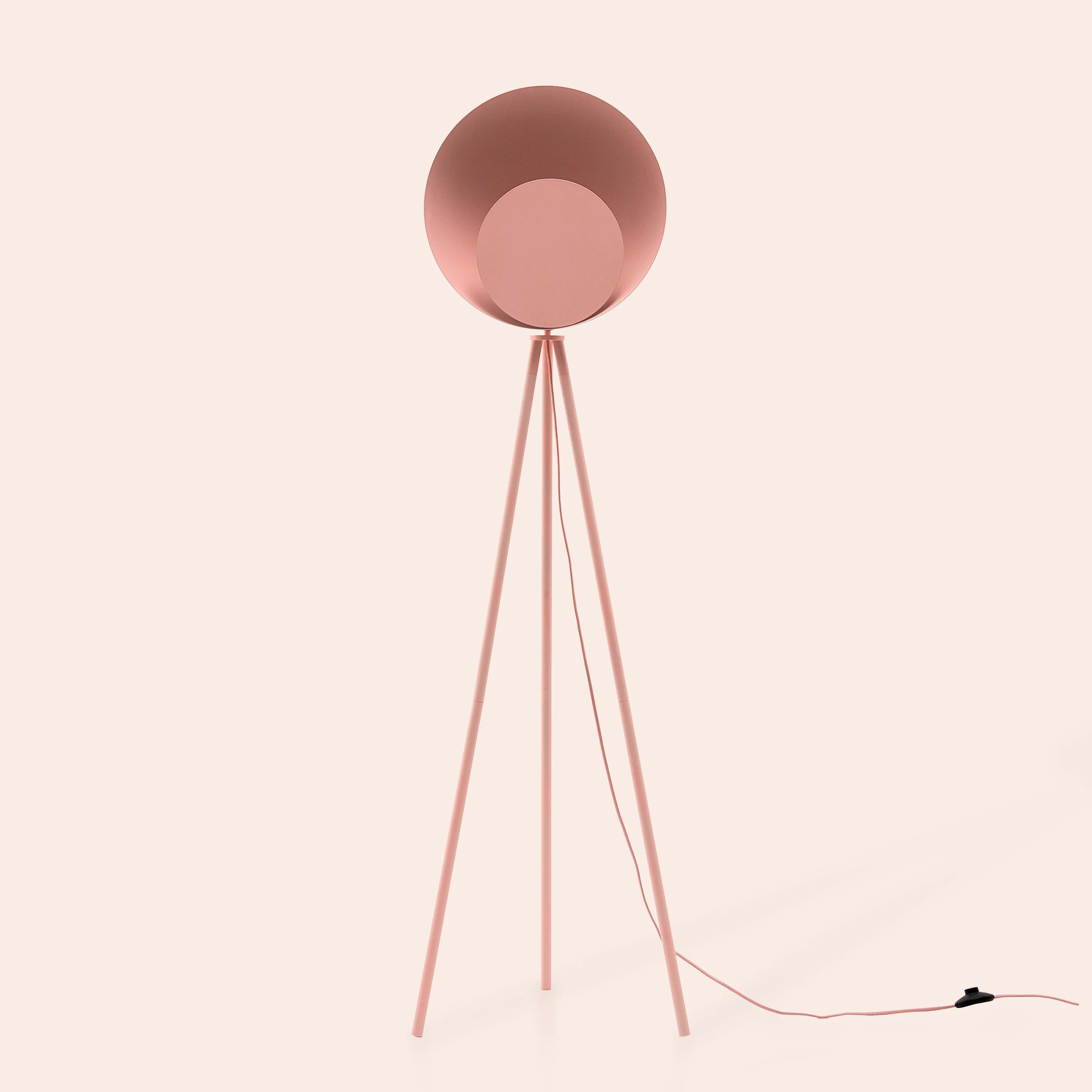 Blossom pink diffuser floor lamp - Miola