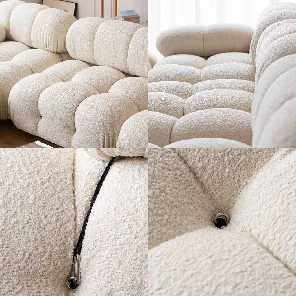 B&B Italia Camaleonda Style Sofa, Three Seater Sofa, Modular Sofa, Velvet - Miola
