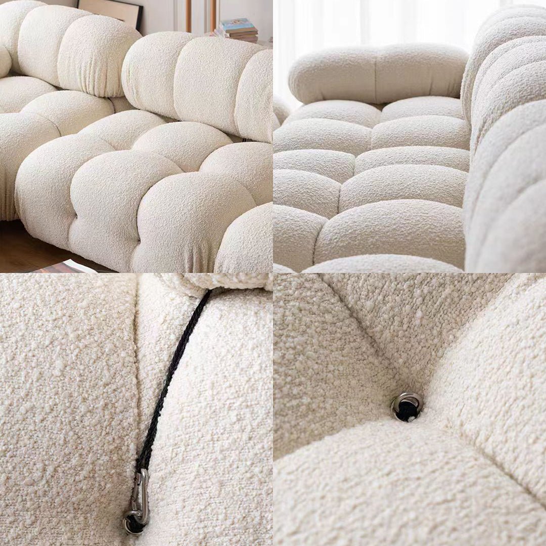 B&B Italia Camaleonda Style Sofa, Three Seater Sofa, Modular Sofa, Velvet - Miola