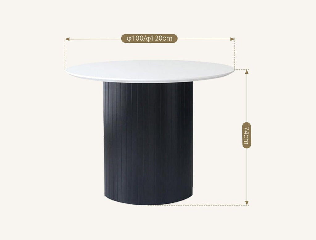 Barbican Round Dining Table - Miola