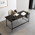 Bleeker Office Desk, Sintered Stone - Miola