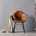 Bobby Dining Chair, Distressed Leather - Miola