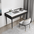 Bodden Office Desk, Sintered Stone - Miola